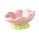 thumbnail image 3 of Cuenco para mascotas poco profundo, ancho e inclinado, accesorio de alimentación con forma de flor, diseño elevado. Cuenco poco profundo, 3 of 9