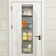 thumbnail image 3 of PENGXAING Handbag Rack Handbag Storage Rack Transparent Easy Access Category Placement Hanging Great Load Bearing Storage Multifunctional 4/6 Layers Bag Wall Holder Household Supplies, 3 of 6
