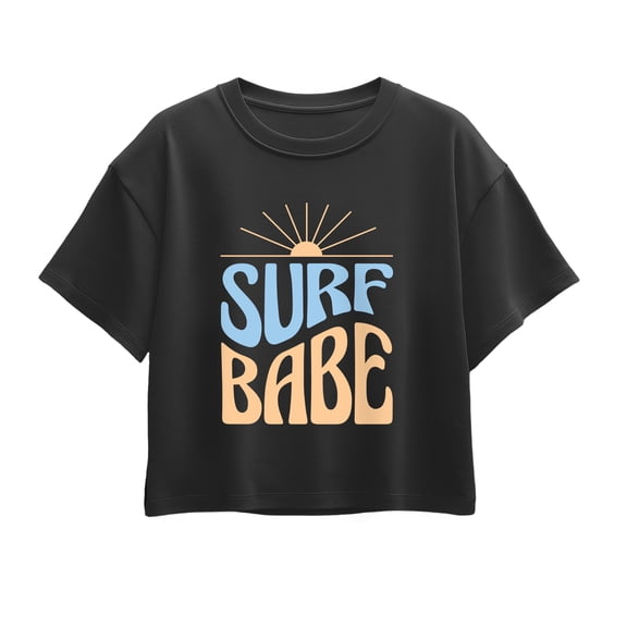 Instant Message - Surf Babe - Youth Girls Boxy T-Shirt