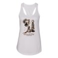thumbnail image 2 of If It's Not a Weimaraner It's Just a Dog Gift | Womens Dog Lover Jersey Racerback Tank Top, White, Medium, 2 of 3