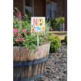 thumbnail image 4 of Eveokoki No Mow Sign with Metal Stake 4.6 x 6 Inches No Mow May Yard Sign No Mow Signs Aluminum ​Garden Signs Outdoor for Lawn Yard Garden Decor, Easy to Install, 4 of 6