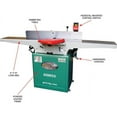 Grizzly G0855 230V 8 Inch x 72 Inch Jointer with Builtin Mobile Base