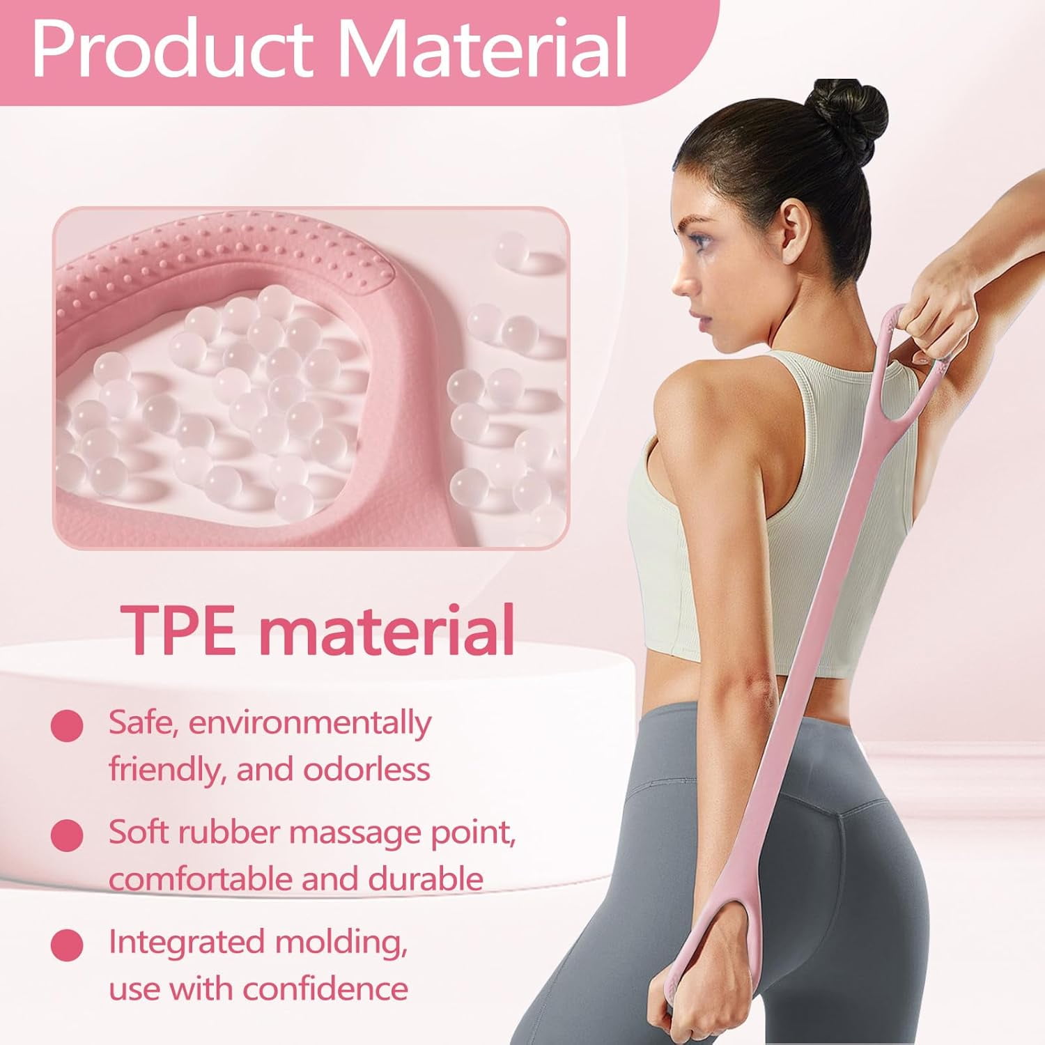 3Pcs Yoga Resistance Band, Figure 8 Resistance Band, Arm Back Training Elastic Ropes, Elastic Stretching Resistances Band For Arms, Back, Shoulders, And Chest Workouts