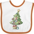 thumbnail image 3 of Inktastic Christmas Tree Boys or Girls Baby Bib, 3 of 4