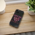 thumbnail image 5 of DistinctInk Clear Case for Apple iPhone 15 PLUS (6.7" Screen) - Love Me With All Your Heart, 5 of 9