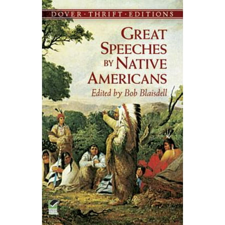 Great Speeches by Native Americans - eBook (A Great Best Man Speech)