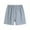 Blue, variant on Uaswgudfs Women's Cotton and Linen Striped Shorts Lounge Pants with Elastic Waistband and Relaxed Fit for Comfortable Summer Nights
