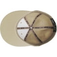thumbnail image 6 of Solid Flat Brim Bill Fitted Baseball Cap, 6 of 6