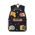 thumbnail image 1 of Balery Retro Video Game Mochila para Mujeres y Hombres, Mochila Ligera Casual para Viajes, Mochila Clásica Básica para la Universidad, 1 of 6