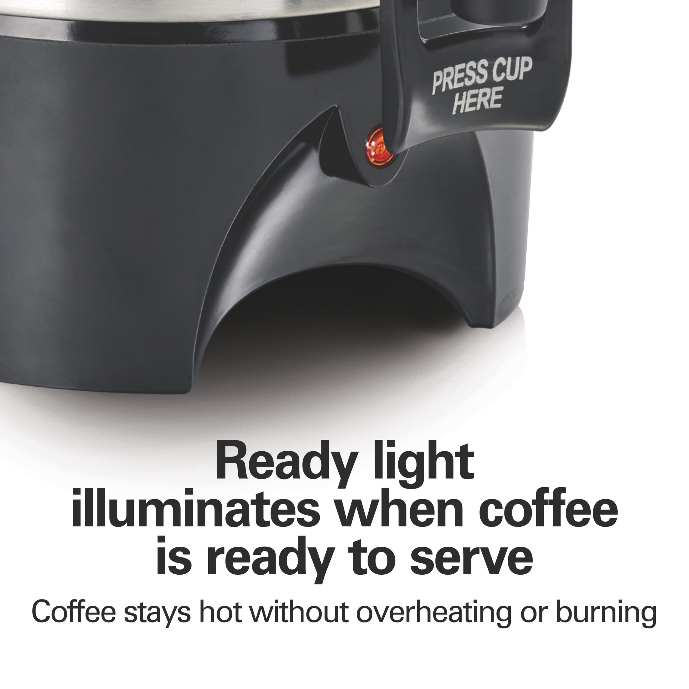 Hamilton Beach - Brandclub - Hamilton Beach 45 Cup Coffee Urn and Hot  Beverage Dispenser for Small to Large Groups, Stainless Steel