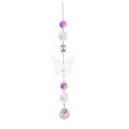 thumbnail image 2 of Wind Chime Crystal Light Catcher Colgante Mariposa Devil Eye Adornos Arte Artesanía Hugtrwg Para estrenar, 2 of 7