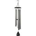 thumbnail image 2 of Outdoor Living and Style 50" Silver Speckle Outdoor Patio Garden Wind Chime, 2 of 2