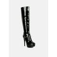 thumbnail image 3 of Daphne Stiletto Heeled Mid Calf Boots, 3 of 11