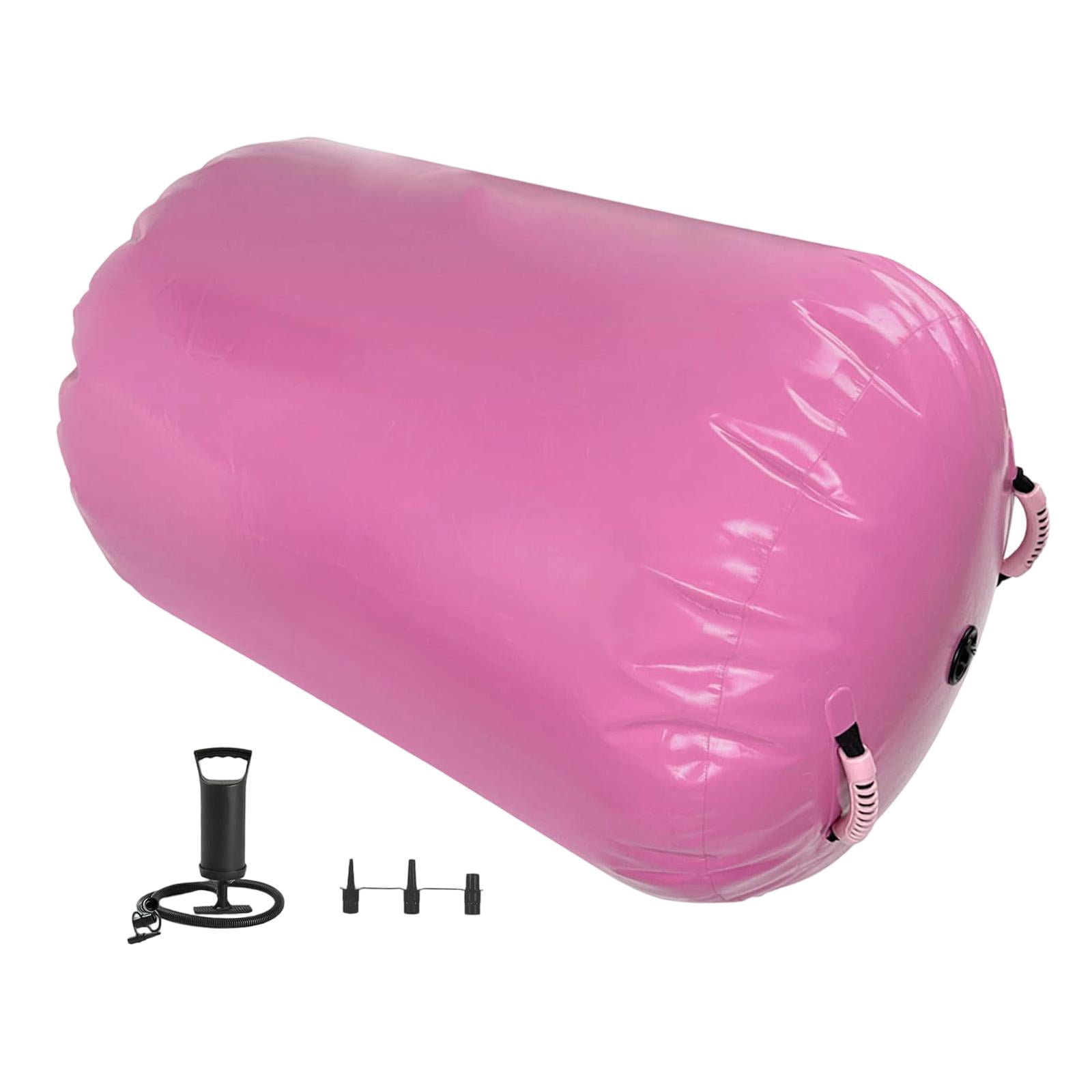 Gymnastics Barrel Air Roller Trainer Inflatable PVC Material for Back Handspring Adults Home Training
