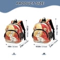 thumbnail image 2 of DIXRUYEE Backpack Lovely Moonlit Rabbit Pattern Pattern Suitable Schoolbag, 2 of 7