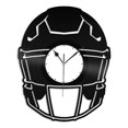 thumbnail image 2 of YanGxx Football Helmet Vinyl Wall Clock Sports Lovers Unique Gift Room Decoration Vintage Design Office Bar Room Home Decor, 2 of 7