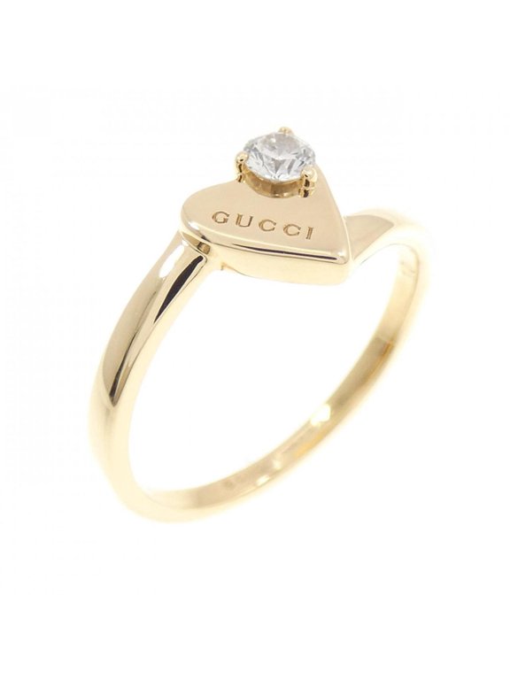 Pre-Owned Gucci Heart Diamond Ring