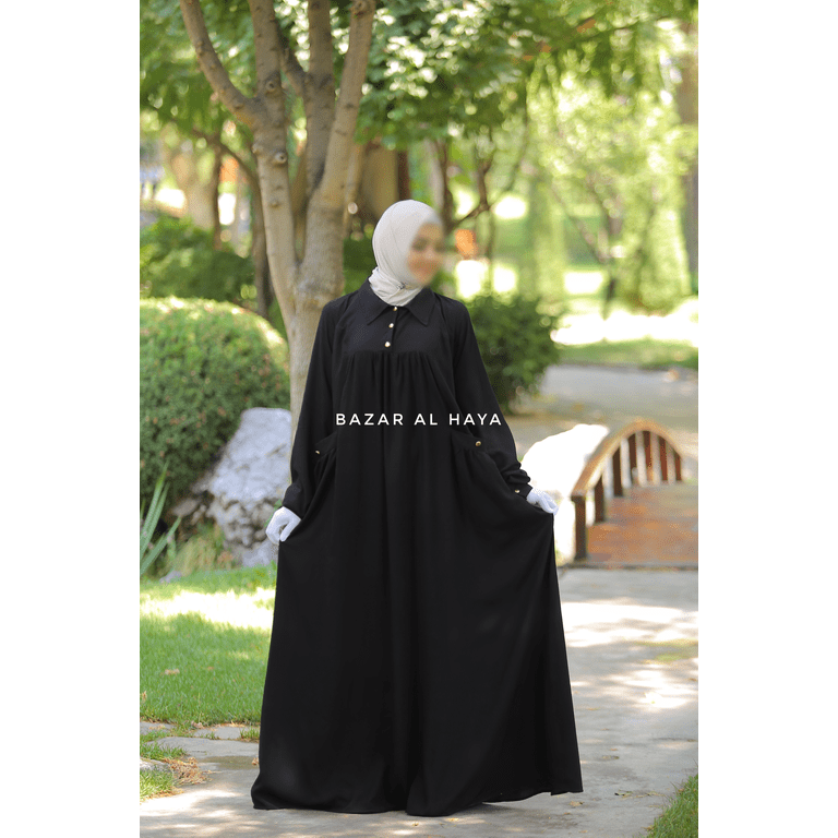 Relaxed Elegance: Embroidered Abaya for Everyday Comfort