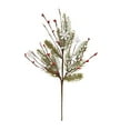thumbnail image 2 of Honmine Artificial Pine Picks Red Berry Branches Spray with Green Pine Needles, Christmas Pine Needle Berries Branches Pine Cone Picks for Christmas Wreath Decorations Xmas Tree, 2 of 6