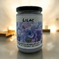 thumbnail image 4 of Lilac Vegan Coconut Soy 12 oz/ 355 ml Candle Hand-poured, Eco-friendly, Clean Burning, Floral, 4 of 5