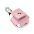 thumbnail image 3 of Wireless Earphone Charging Case Protector Anti-lost PU leather Bag Metal Clip Replacement For AirPods, 3 of 7