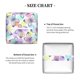 thumbnail image 5 of Balery Butterflies on Polka Dots Porta Pañuelos de Cuero con Estampado – Funda Moderna Cuadrada para Caja de Pañuelos, Dispensador 5x5x5'', 5 of 7