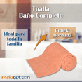 thumbnail image 4 of Toalla Baño Completo MELOCOTTON HOGAR 150x80cm BEIGE, 4 of 6