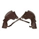 thumbnail image 3 of Pauldron Medieval Steampunk Hugo para Hombre Capa de Disfraz Cosplay Marron Oscuro, 3 of 10