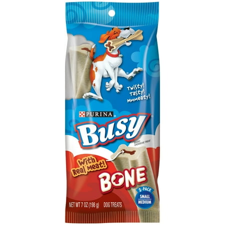 Purina Busy Bone Small/Medium Dog Treats 2 ct Pouch