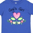 thumbnail image 4 of Inktastic Gigi's Girl Heart Flowers Girls Toddler T-Shirt, 4 of 5