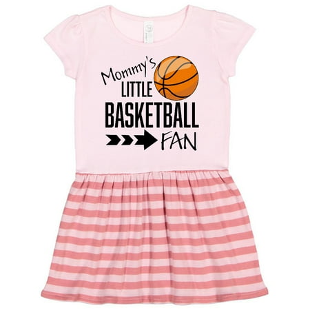 

Inktastic Mommy s Little Basketball Fan Gift Toddler Girl Dress