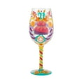 thumbnail image 4 of Lolita Happy 21st Birthday Wine Glass 9.1in H, 4 of 5