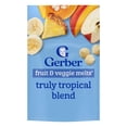 thumbnail image 3 of (8 pack) Gerber Snacks for Baby Fruit & Veggie Melts Baby Snack, Truly Tropical Blend, 1 oz Bag, 3 of 16