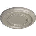 thumbnail image 3 of Ekena Millwork 12 5/8"OD x 1 1/8"P Federal Roped Small Ceiling Medallion (Fits Canopies up to 6"), Hand-Painted Pearl White, 3 of 7