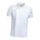 thumbnail image 4 of Chaqueta de chef de manga corta, transpirable, uniforme de cocina para hombre y mujer. M blanco, 4 of 8