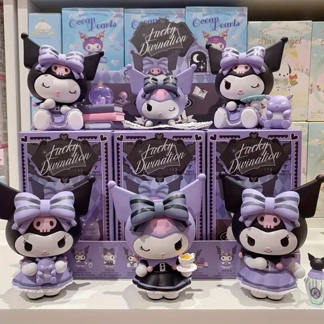 MINISO Sanrio Kuromi Fortune Divination Blind Box Casa de los Tesoros