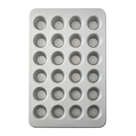 Kitchenaid Metal 0.8MM Non-slip 24-cup Mini Muffin Pan
