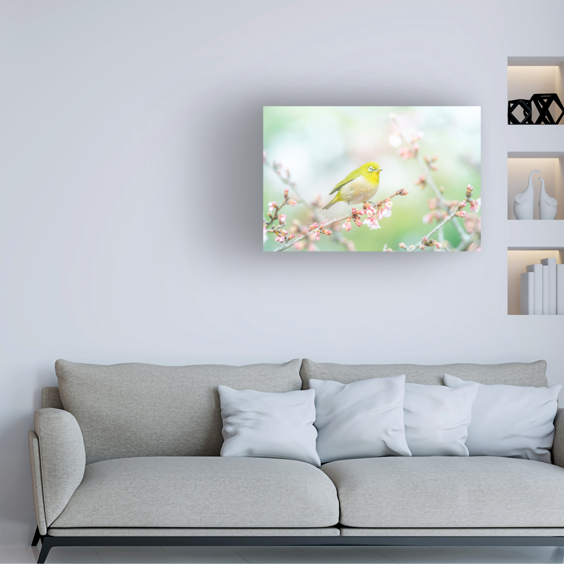 Trademark Fine Art Takashi Suzuki The Arrival Of Spring Canvas Wall Art
