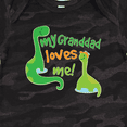 thumbnail image 4 of Inktastic My Granddad Loves Me Baby Boys Baby Bodysuit, 4 of 5