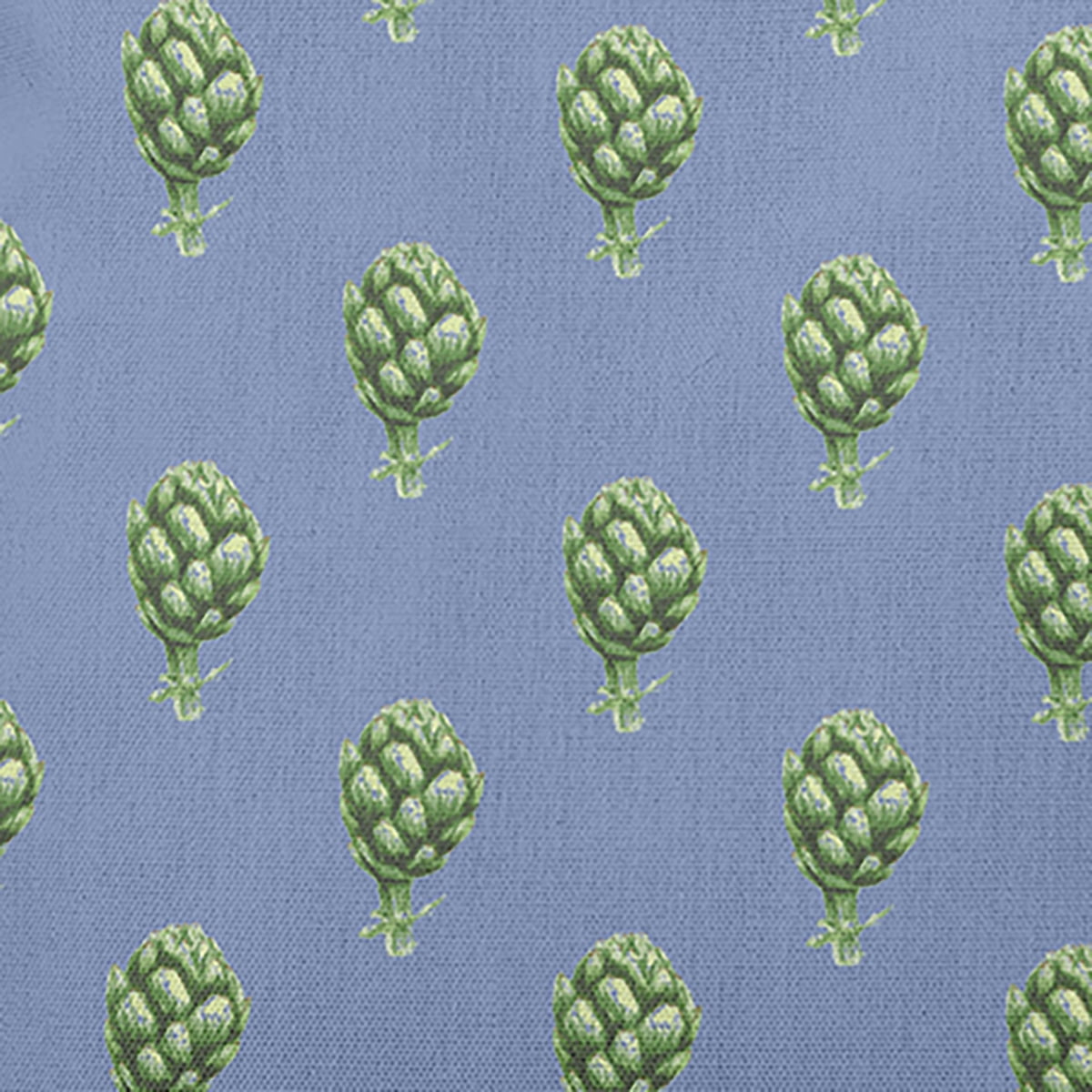 26" x 26" Simply Daisy Artichokes Pattern Polyester Accent Pillow, Cornflower Qty 1