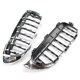 thumbnail image 4 of 1 Par de Rejilla de Rejilla de Riñón Delantera de Coche Negra para F32 F36 F82 F83 - Electroplate Galvanizar, 4 of 5