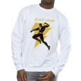 thumbnail image 3 of DC Comics Mens Black Adam Golden Bolt Chest Sweatshirt, 3 of 4