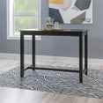 thumbnail image 2 of Linon Claridge Table de Pub en Bois de 36 Pouces Hauteur Comptoir, Noir, 2 of 12