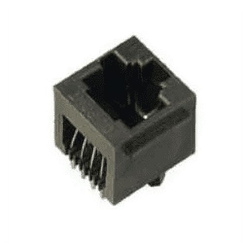 90512-001LF  Modular Connectors Ethernet Connectors 6-6P VERT PCB JCK