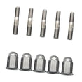 thumbnail image 2 of Tuerca del perno del tubo de ,Juego de tuercas y pernos para tubo de de motocicleta resistentes,Juego de pernos y tuercas para tubos de de metal profesional,Reemplazo de, 2 of 9
