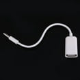 thumbnail image 1 of Kuymtek USB hembra a AUX 3,5 mm macho Jack Plug Audio Converter Adapter Cable de datos Kuymtek Componentes de la computadora, 1 of 5