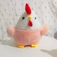thumbnail image 2 of Visland 7.87inch Easter Chick Doll, Cotton Filling Cartoon Animal Doll Plushies, Stuffed Animal Toy Bedroom Ornament Easter Decoration - 1PC, 2 of 4