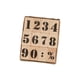 thumbnail image 4 of Juego de Sellos de Madera BLESIY Suministros Decorativos DIY Manualidades, 4 of 8