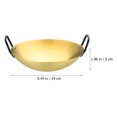 thumbnail image 2 of HONMEET Kitchen Utensils Stainless Steel Frying Pot for Outdoor Use 1Set, 2 of 8