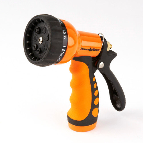 COLOURWAVE CW-912-AQ-G Multi Pattern Aqua Nozzle - Green. - Walmart.com